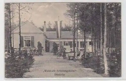 49377 Ak Dänkritz Waldcafe Erholungsheim 1916