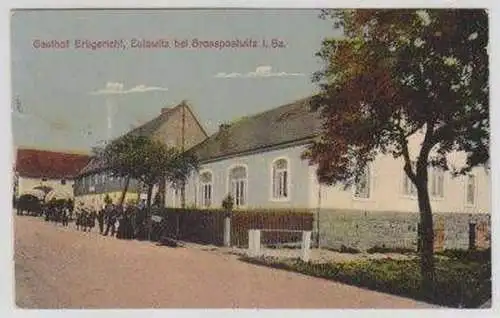 49384 Ak Eulowitz bei Grosspostwitz in Sachsen 1921