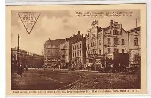 32/2 Ak Leipzig Hotel Hochstein um 1920