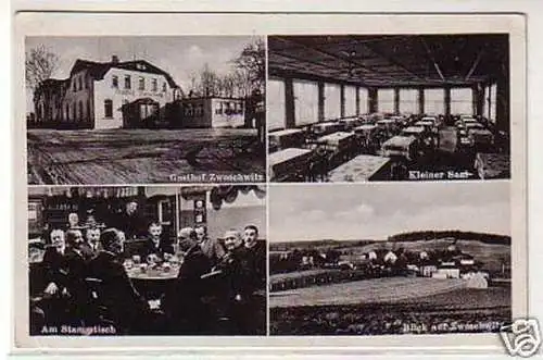 31668 Mehrbild-Ak Gasthof Zwoschwitz - Plauen 1941