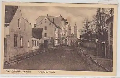 1/3 Ak Leipzig Kleinzschocher Windorfer Strasse 1951