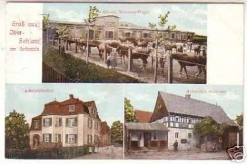 13909 Mehrbild Ak Gruß aus Ober Sohland 1912