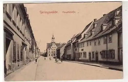 41067 Ak Geringswalde Hauptstrasse um 1910