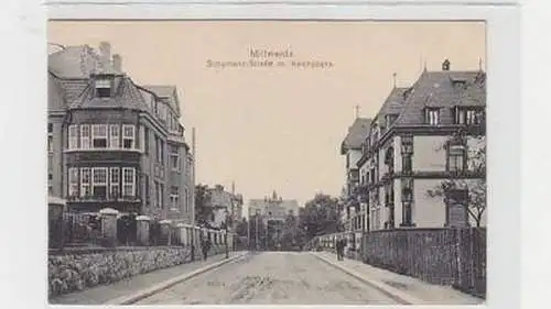 37020 Ak Mittweida Schumann Straße Reichsbank 1912