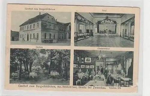 37028 Mehrbild Ak Imnitz bei Zwenkau Gasthof 1925