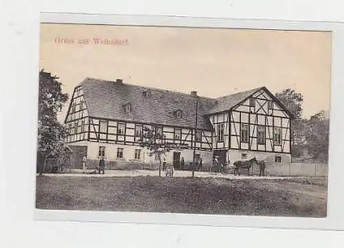 37021 Ak Gruß aus Weinsdorf Gasthaus 1909