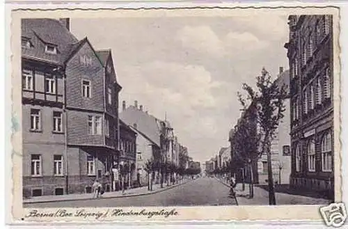 28612 Ak Borna Bez. Leipzig Hindenburgstrasse 1940