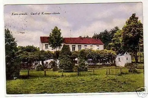 schöne Ak Kottmarwald Gasthof Kottmarschänke 1927