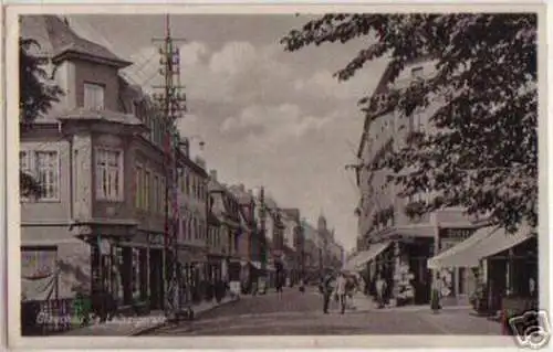 03697 Ak Glauchau Sachsen Leipzigerstrasse 1939