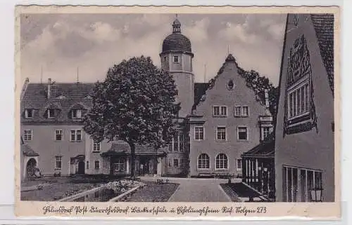 87207 Ak Helmsdorf bei Dürröhrsdorf Erholungsheim & Bäckerschule 1941