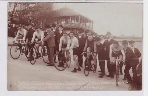 87328 Rad AK Entscheidungslauf vom Hauptfahren Leipzig 26.06.1908