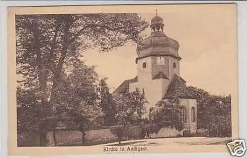 35260 Ak Kirche in Audigast um 1930