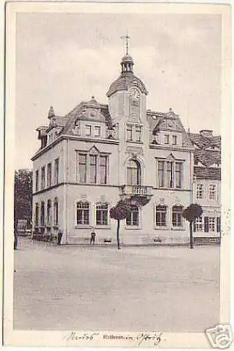 16218 AK Neues Rathaus aus Ostritz um 1930