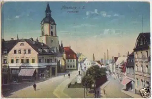 13803 Ak Meerane in Sachsen Neumarkt um 1910