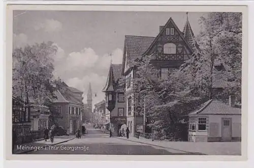 89333 Ak Meiningen in Thüringen Georgstrasse 1953