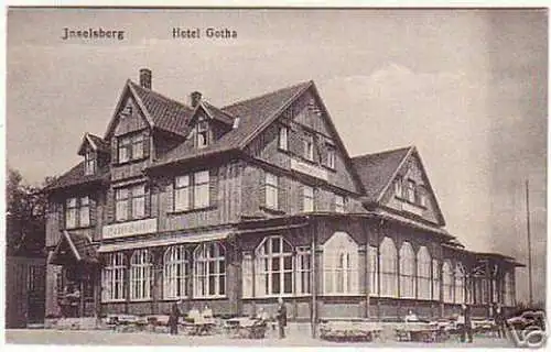 16233 Ak Inselsberg mit Hotel Gotha um 1910