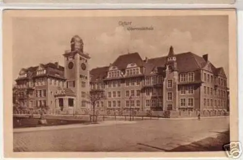 09241 Ak Erfurt Oberrealschule um 1930