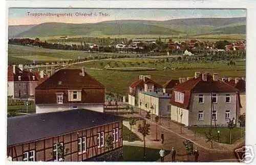 17448 Ak Truppenübungsplatz Ohrdruf in Thür. um 1910