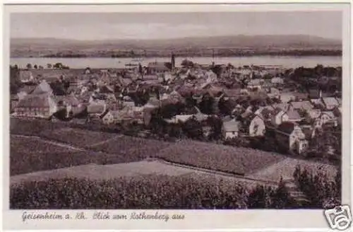 21096 Feldpost Ak Geisenheim am Rhein 1942