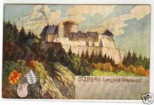 24971 Ak Otzberg Lengfeld Odenwald 1911