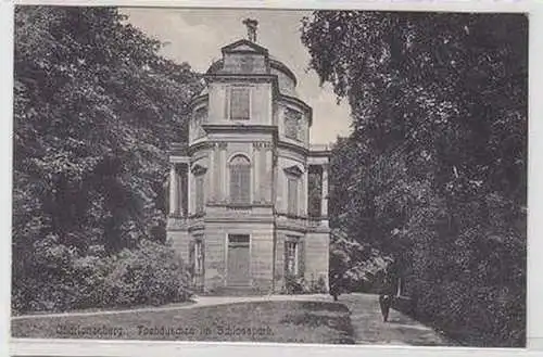 58067 Ak Charlottenburg Teehäuschen im Schlosspark 1914