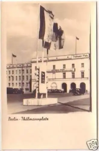 23786 Propaganda Ak Berlin Thälmannplatz 1951