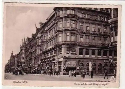 51093 Ak Berlin Friedrichstrasse mit "Bayrischzell" 1943