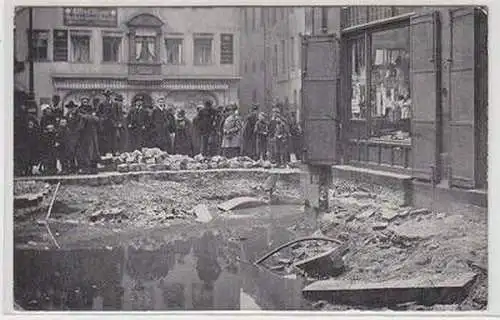 51882 Ak Nürnberg Hochwasser Katastrophe Februar 1909