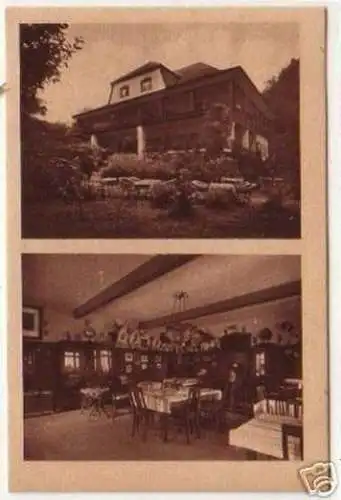 18252 Ak Kurort Berneck Pension "Gertrudslust" 1926