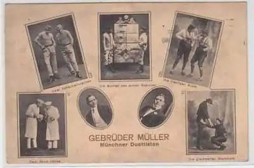 23414 Ak Gebrüder Müller Münchner Duettisten 1912