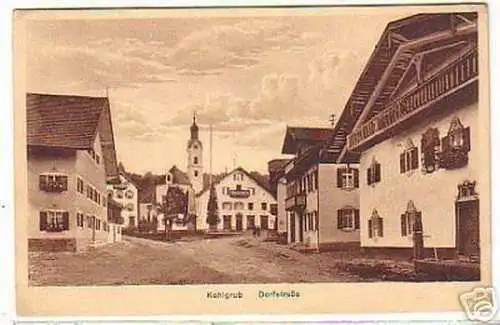 10157 Ak Kohlgrub Bayern Dorfstrasse 1927