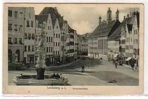 10016 Ak Landsberg a.L. Herkomerstrasse um 1930