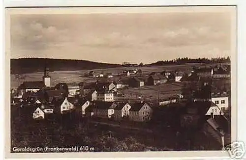 10690 Ak Geroldsgrün Frankenwald Totalansicht 1935