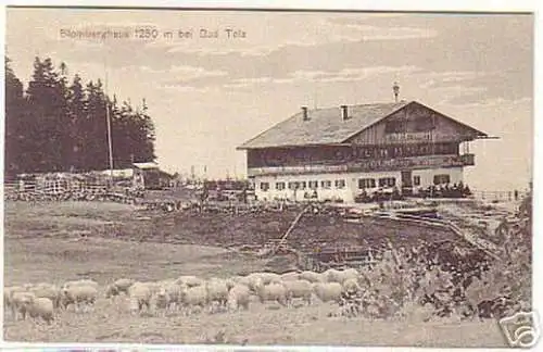 03560 Ak Blomberghaus bei Bad Tölz um 1920