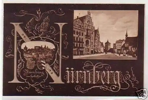 21865 Mehrbild Ak Nürnberg vom Hallerthor um 1910