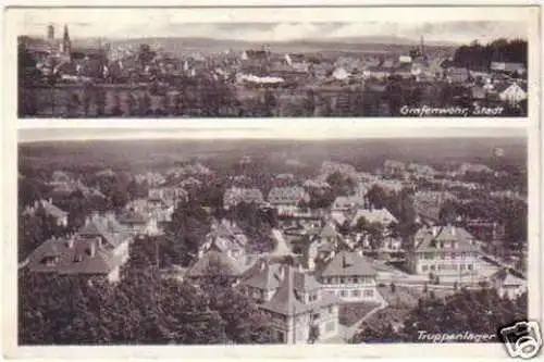 23862 Mehrbild Ak Stadt Grafenwöhr & Truppenlager 1930