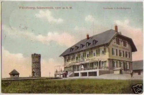 13943 Ak Feldberg Schwarzwald Gasthaus 1910