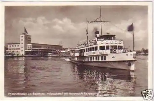 24271 Fridrichshafen am Bodensee Hafenbahnhof 1934