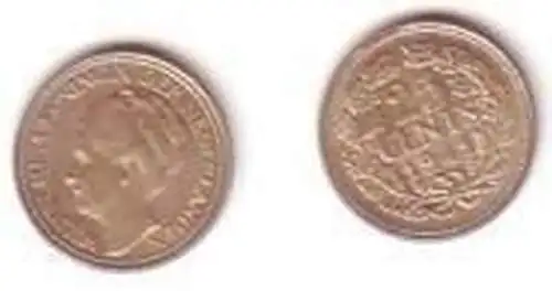 25 Cents Silber Münze Niederlande 1941