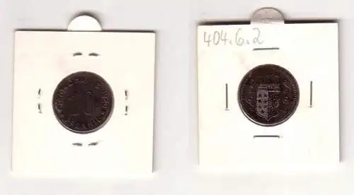 10 Pfennig Eisen Münze Notgeld Stadt Ohligs 1917