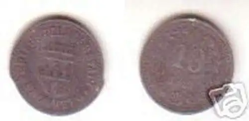 10 Pfennig Münze Notgeld der Stadt Bromberg 1919