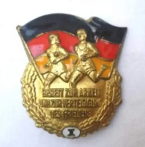 DDR Sportleistungsabzeichen "Bereit zur Arbeit." Stufe I