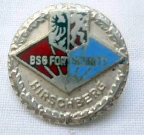 DDR Abzeichen BSG Fortschritt Hirschberg um 1970