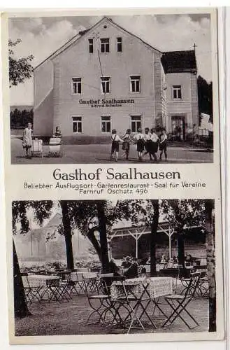 44570 Feldpost Ak Gasthof Saalhausen 1940