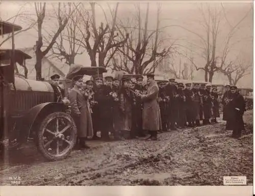 106601 großes Original Propaganda Foto "Gasmaskenappell" 1. Weltkrieg