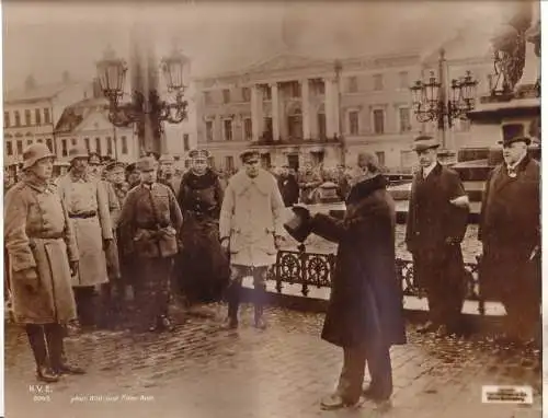 106625 großes Original Propaganda Foto "General Graf von der Goltz" 1. Weltkrieg