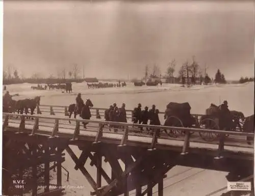 106434 großes Original Propagandafoto "Bahnstrecke Riga Petersburg" 1. Weltkrieg