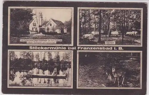 906802 Mehrbild Ak Stöckermühle bei Franzensbad in Böhmen 1931