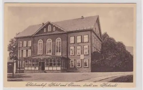 908426 Ak Höhenluftkurort Grossbreitenbach Schützenhof Hotel Und Pension um 1920