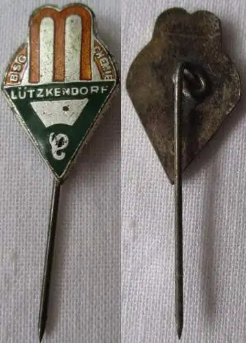 DDR Sport Anstecknadel Mitgliedsabzeichen BSG Chemie Lützkendorf (119489)